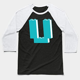 THE LETTER U Baseball T-Shirt